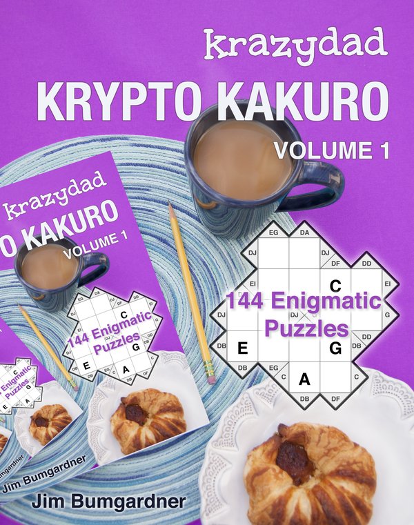 krazydad_sudoku's tweet photo. My latest collection of 144 Krypto Kakuro puzzles is available to order!  https://t.co/lCGqaZ5mzw https://t.co/ozU55TwA3u