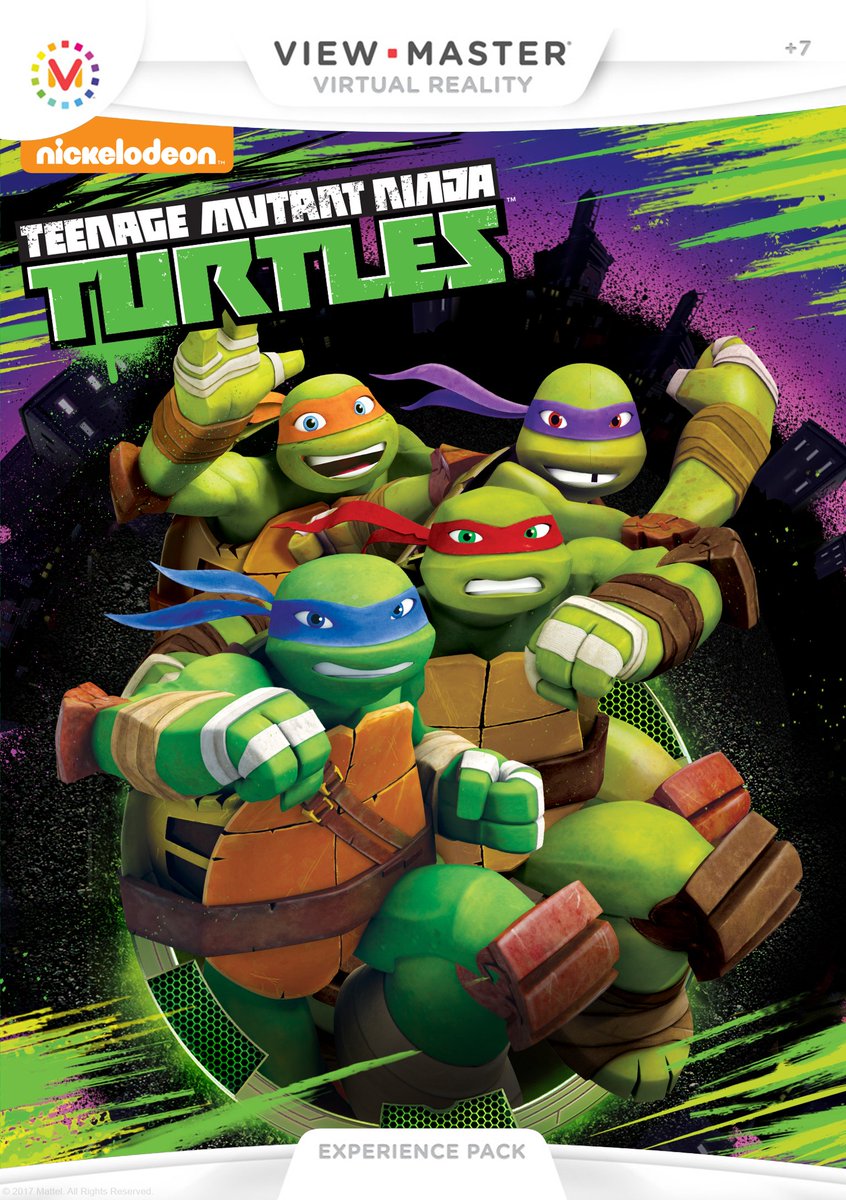 Fight crime with the half-shell heroes. Now in View-Master #VR.