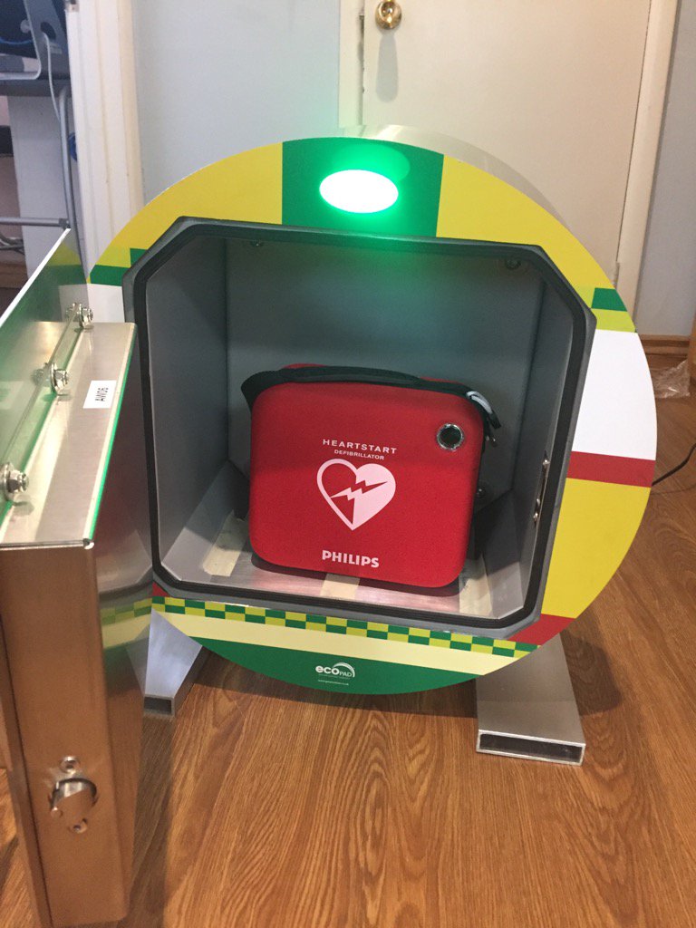 BobFBurlington's tweet photo. My EcoPad by #UK based @GU_Tech1 unboxed and ready to be installed soon as outdoor #CPAD in #Burlington #ontario https://t.co/NZkyS00eEg