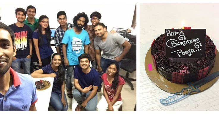 think201's tweet photo. Puja's birthday celebrations. #Think201 #StartupForStartups .
.
.
.
.

#Dessert #foodporn #foodstagram #birthday #… https://t.co/Pajfmctjog https://t.co/OmwHEZYcea
