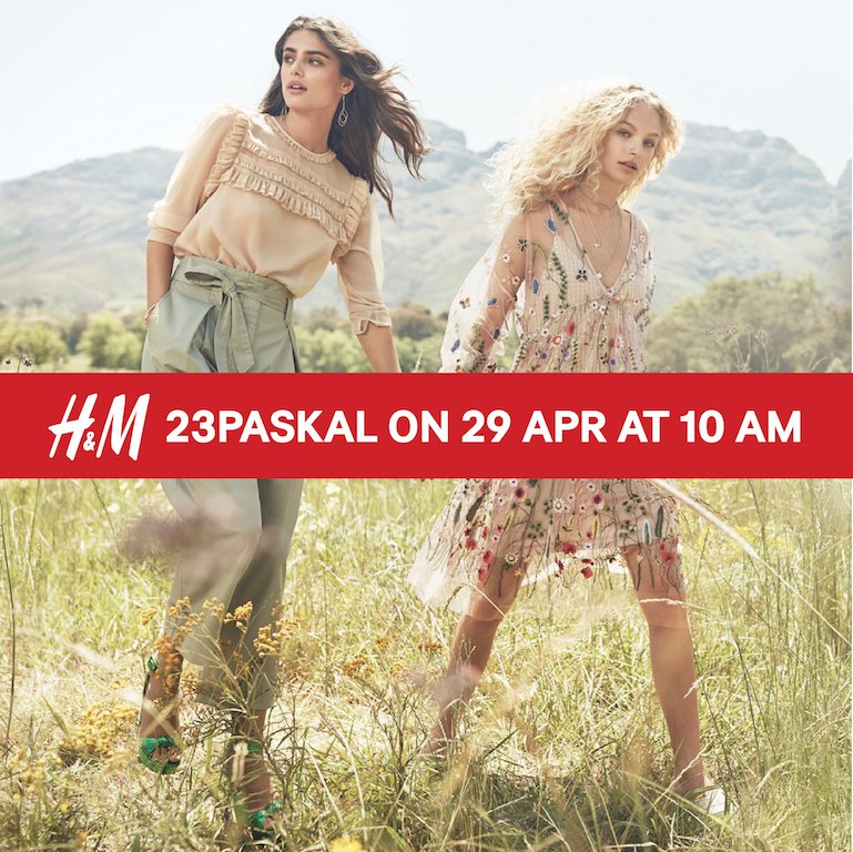 Mark your calendars, Bandung! We are opening our store in 23Paskal Shopping Center on 29 April at 10 AM. Will you be there?