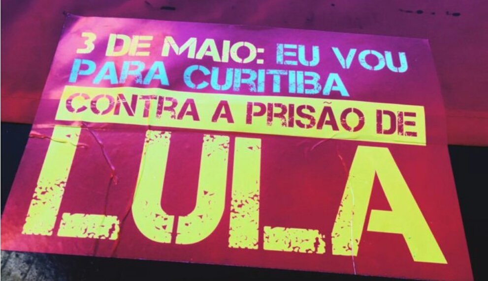 souguereira's tweet photo. #VamoSimbora
#BrasilOcupaCuritiba
#EuVouDeporComLula https://t.co/gDP1vIb4vV