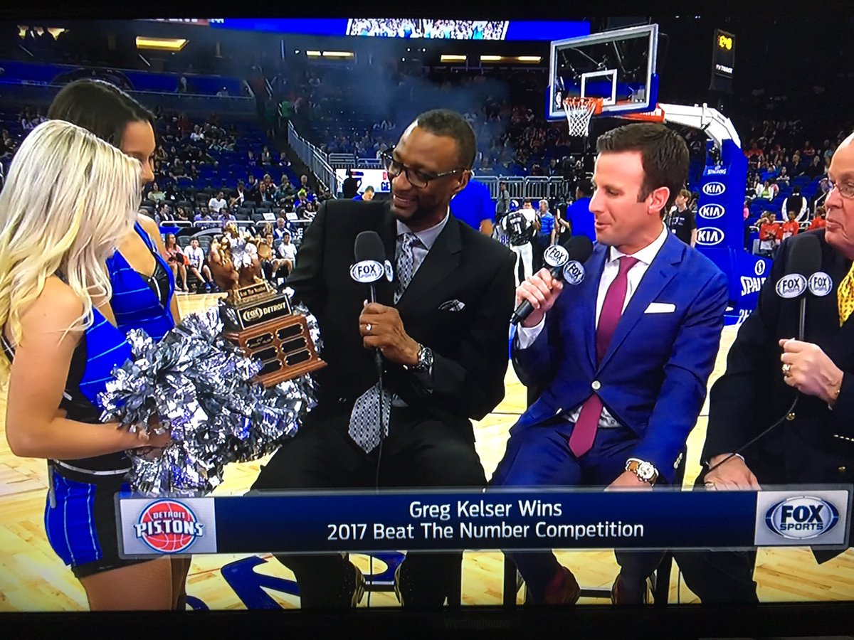 FanDuelSN_DET's tweet photo. Congratulations to our 2016-17 #BeatTheNumber champion, Greg Kelser! #ImwithGreg https://t.co/aHmVFpiNOJ