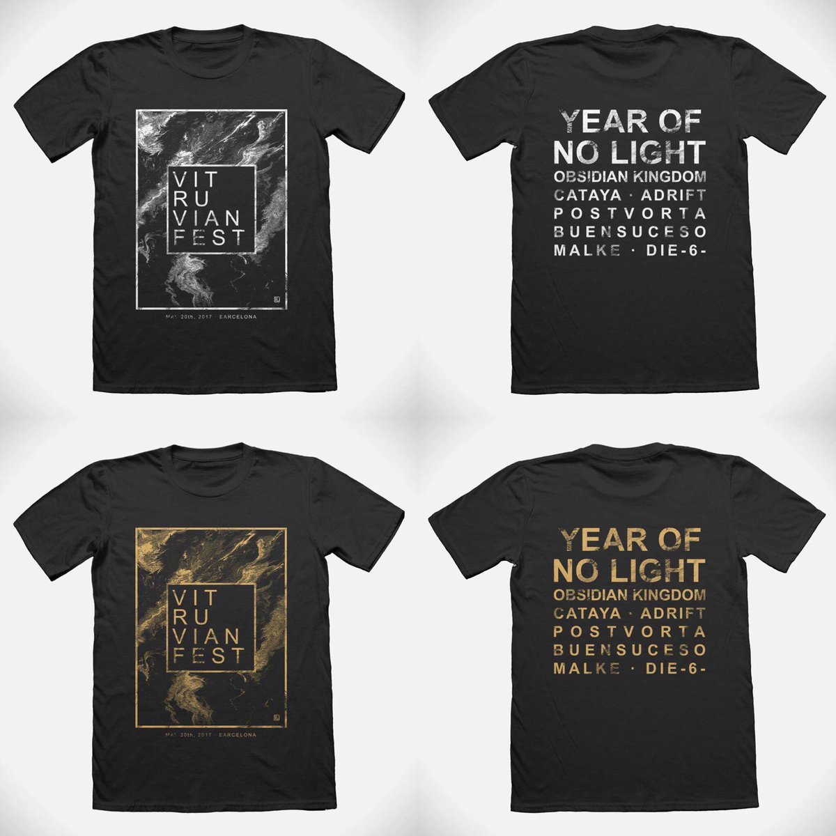 Sorteamos dos camisetas!! compra tu entrada antes del 1 de Mayo.. 😜 #VitruvianFest2017 #PostRock #PostMetal #Festival #Barcelona