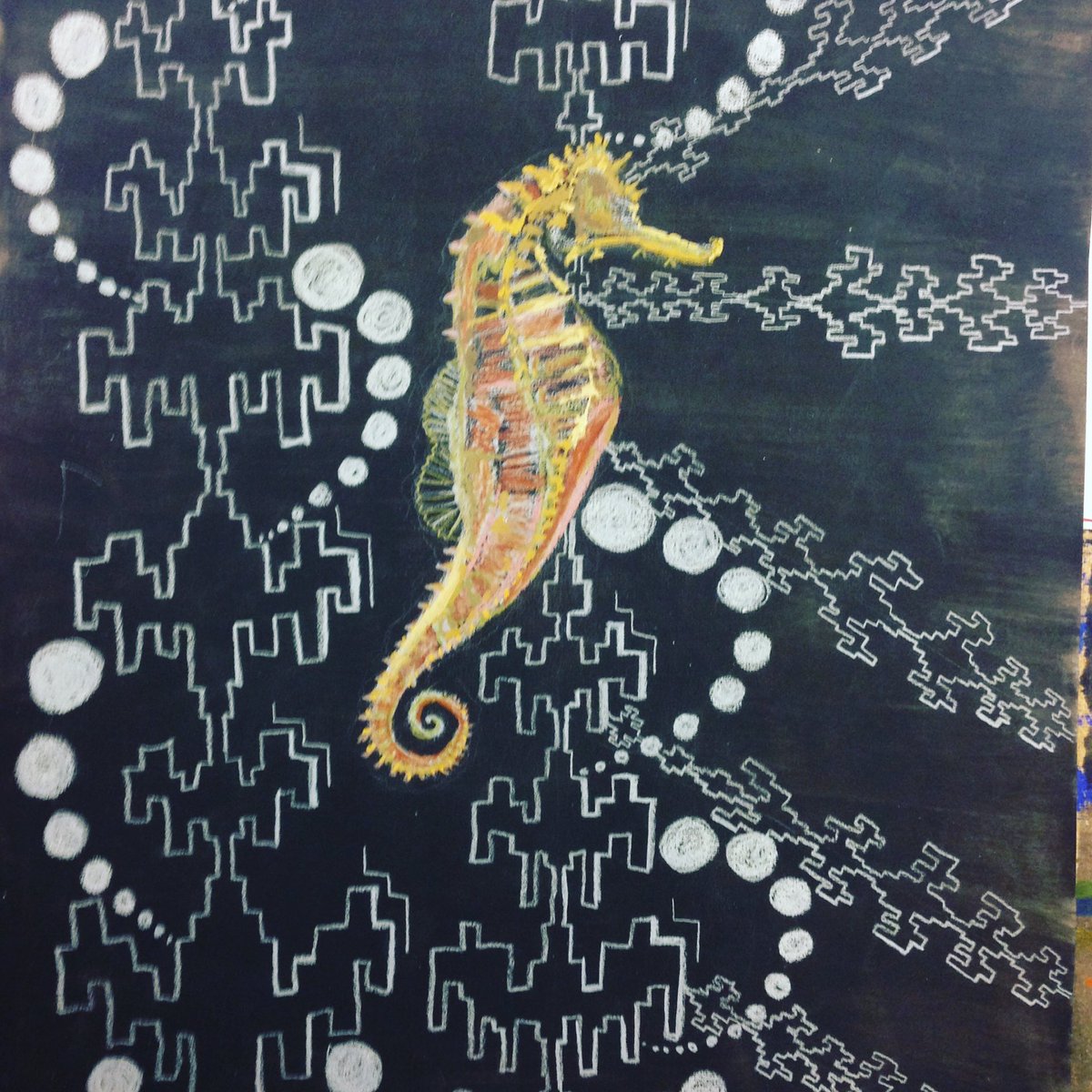 sari_ARTs's tweet photo. #Seahorse https://t.co/90TBnZRfq4