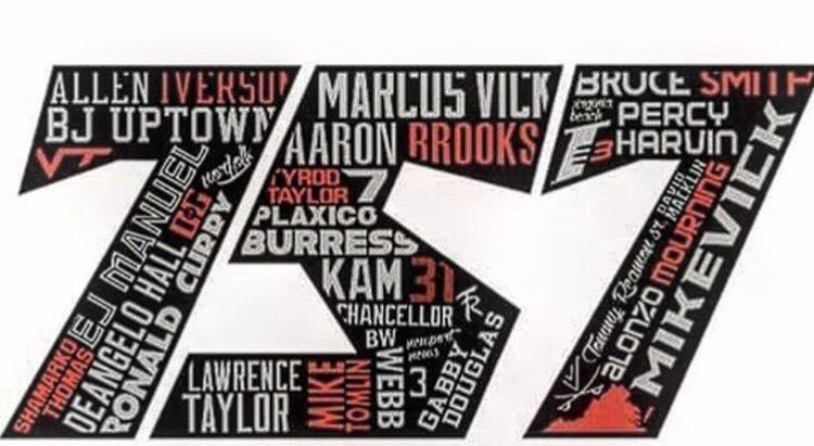 TyrodTaylor's tweet photo. So many great talents from the #757 over the years. Honored to be one to keep the history going.. #HamptonMADE https://t.co/SLDnwImUBG