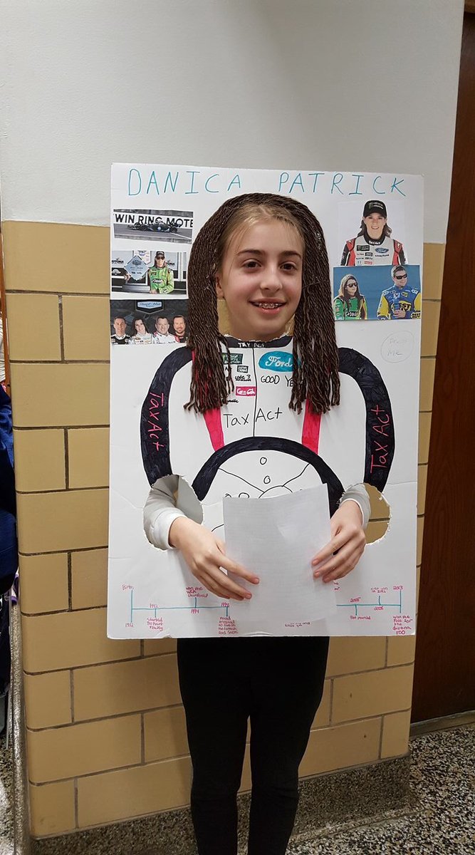Michaela's biography project.<a href="/DanicaPatrick/">Danica Patrick</a> #herhero