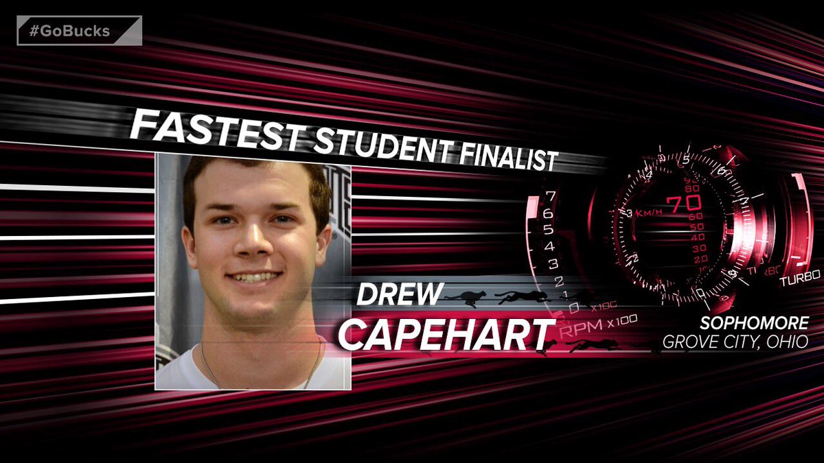 Brutus_Buckeye's tweet photo. 🏃🏻Fastest student finalist No. 2 hails from nearby Grove City...

🤔Does he have the speed of a greyhound? 🐕

#GoBucks https://t.co/9ZS285RKYK