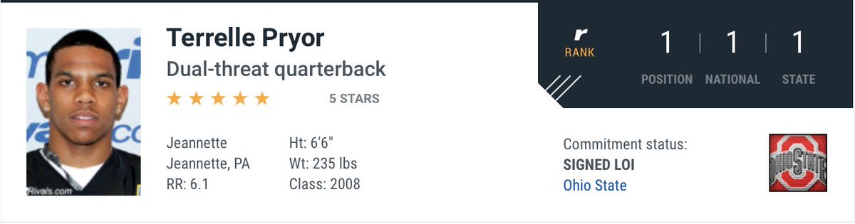 RivalsHS's tweet photo. In the history of #Rivals, only 2 schools have landed the #1 overall football and basketball player.
#OhioState #Mizzou: https://t.co/daeUR7zch5