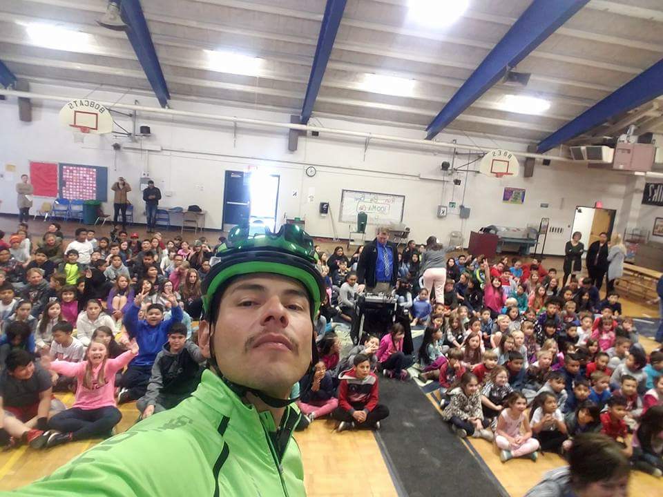 Great moment with the  <a href="/bigbearlake/">Visit Big Bear</a>  elementary school's kids.... I enjoy a lot thanks guys is nice to get all your positive energy