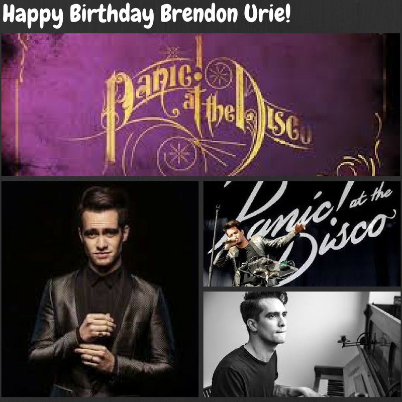 Happy Birthday to Brendon Urie, aka that back-flipping emo guy with a huge forehead. 