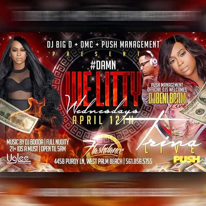 TRINAFANS305's tweet photo. Tonight West Palm Beach,FL come out and show love to @TRINArockstarr https://t.co/16H0aW8EqY