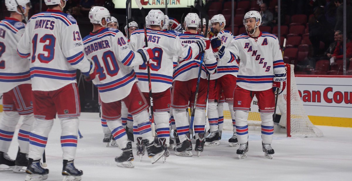 NYRangers's tweet photo. #Blueshirts win! https://t.co/68Q34FOylS