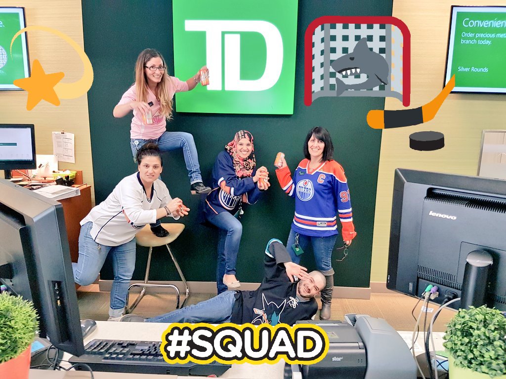 #TDstonyplain #squad #crushthesharks #OrangeCrush #htww1 @JDerrick_TD @BrianGervais_TD @absmitherz <a href="/ChoucairRima/">Rima</a> <a href="/KZittlaw/">Kathryn Zittlaw</a> <a href="/JessicaLeach_TD/">🥬</a>