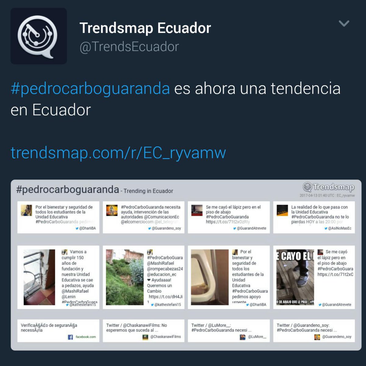 Gabriel__Escob's tweet photo. #PedroCarboGuaranda  se muestra la triste realidad de mi querido colegio https://t.co/76s7vh7pjr