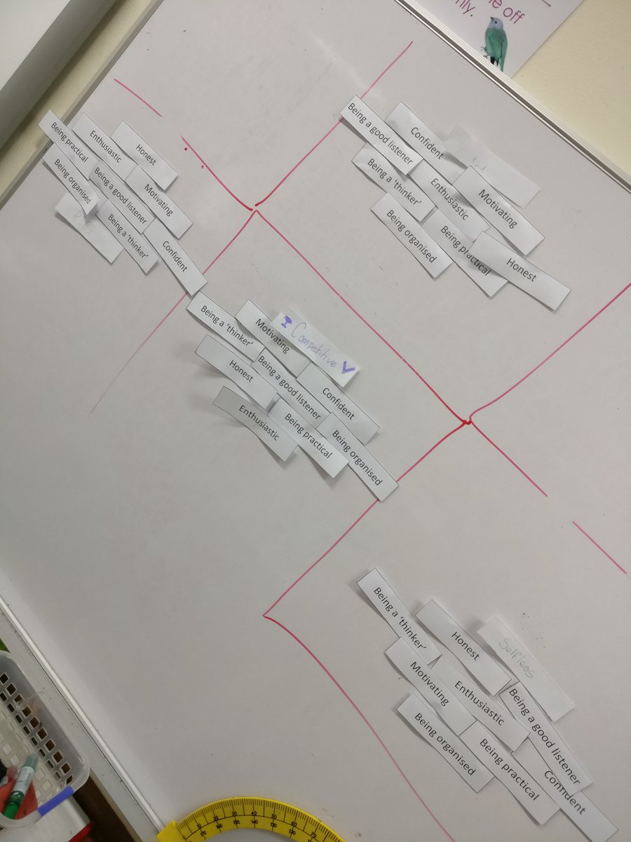 JIS_Class_5H's tweet photo. In #p4c we were ranking the most important qualities of a leader! With space for the most important missing quality! #Leadership https://t.co/2Cx1iDRqnL