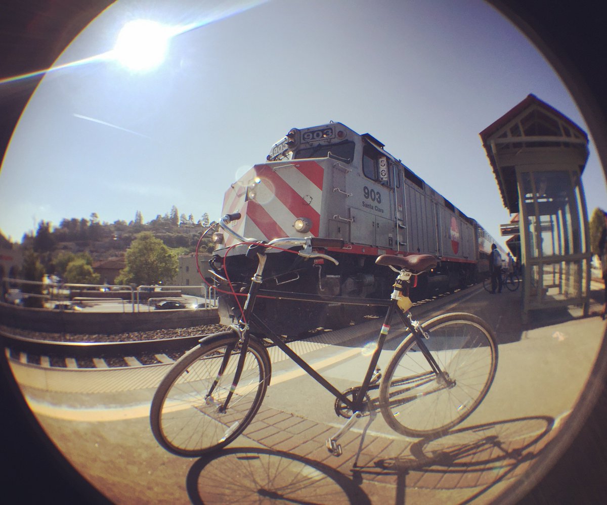 Caltrain's tweet photo. We want to remind passengers that the Bike Car is for bikes &amp; their human counterparts. Please avoid sitting there if you are not biking. https://t.co/SDrI41SDkL