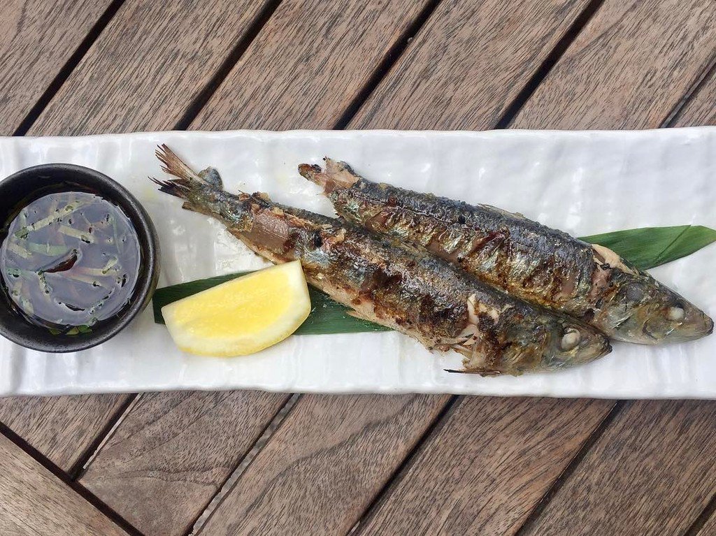 PabuSF's tweet photo. Come check out our special tonight! Binchotan-grilled sardines served with shiso ponzu #thepabuexperience #montere… https://t.co/CeT8t5FNK8 https://t.co/2QAXPmPWf6