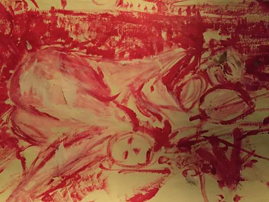 ShabbyRoadMacc's tweet photo. #STRANGERTHANLIFEDRAWING by @RebeccaSmithArt @mashgurutweets #experimental #art #lifedrawing #macclesfield https://t.co/sSifsYjrBM