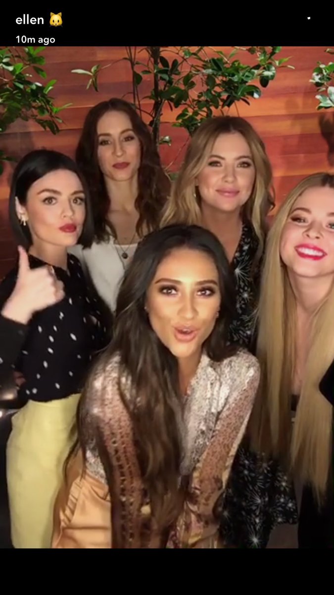 Thanks for having us <a href="/TheEllenShow/">The Ellen Show</a> ! Everyone be sure to watch tomorrow April 13th ❤