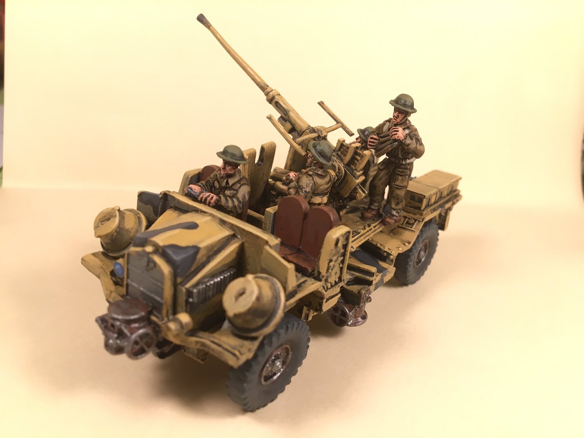 LordofTeeth's tweet photo. Morris C9 Bofors is ready for battle #BoltAction #BugEaterGT https://t.co/0SH6X56wLa
