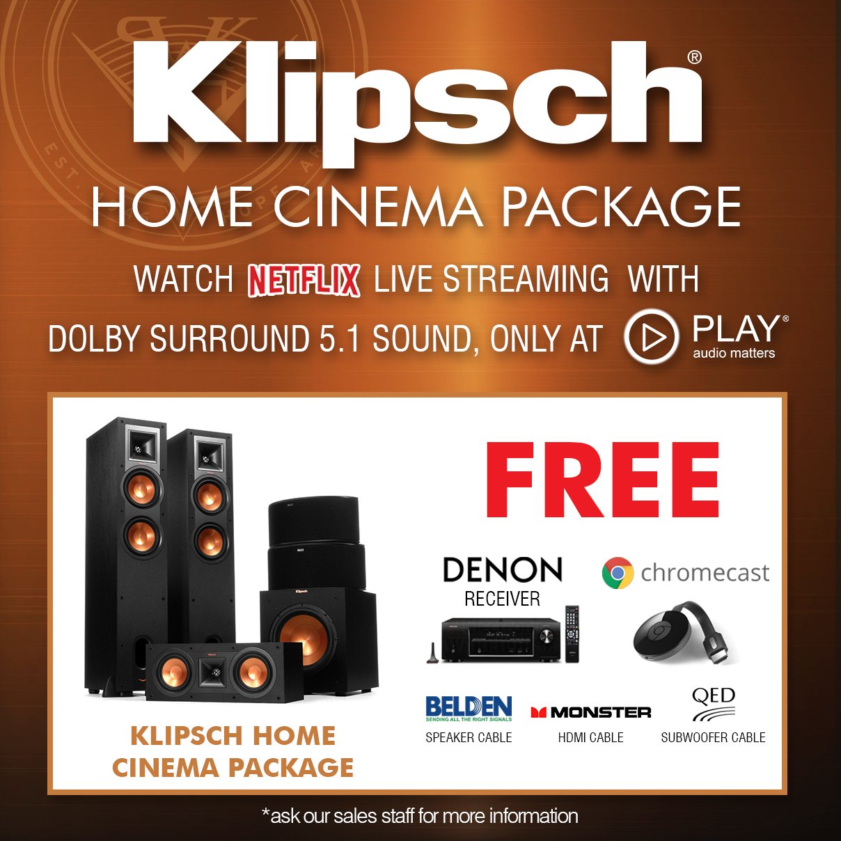 klipsch chromecast