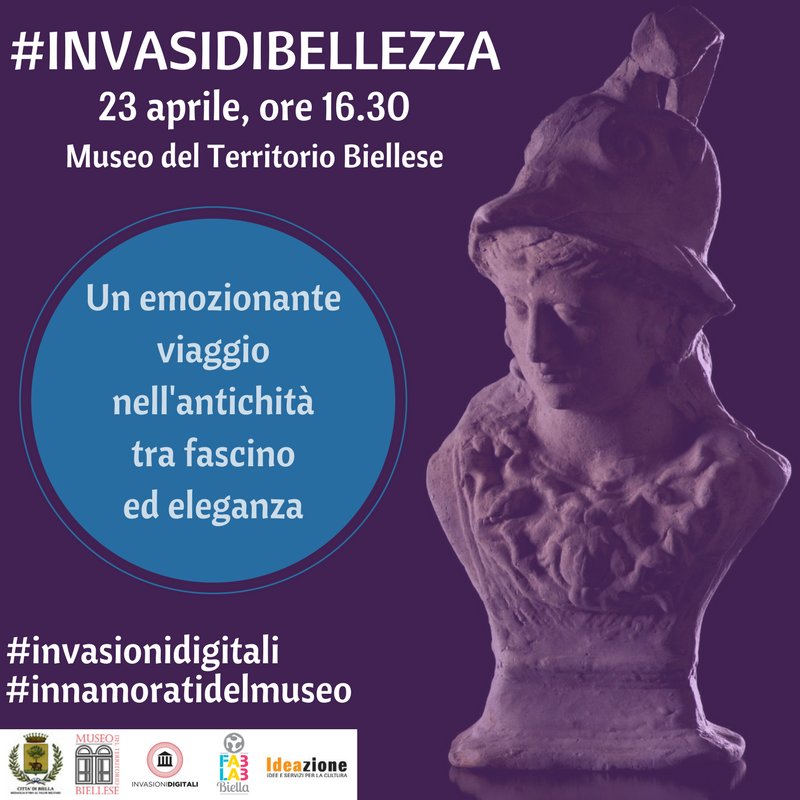 Arrivano le <a href="/InvasioniDigita/">Invasioni Digitali 🏛</a>. Qui bit.ly/2p1F5kI le prenotazioni #invasidibellezza #invasionidigitali con <a href="/FabLabBiella/">FabLab Biella</a> #musei