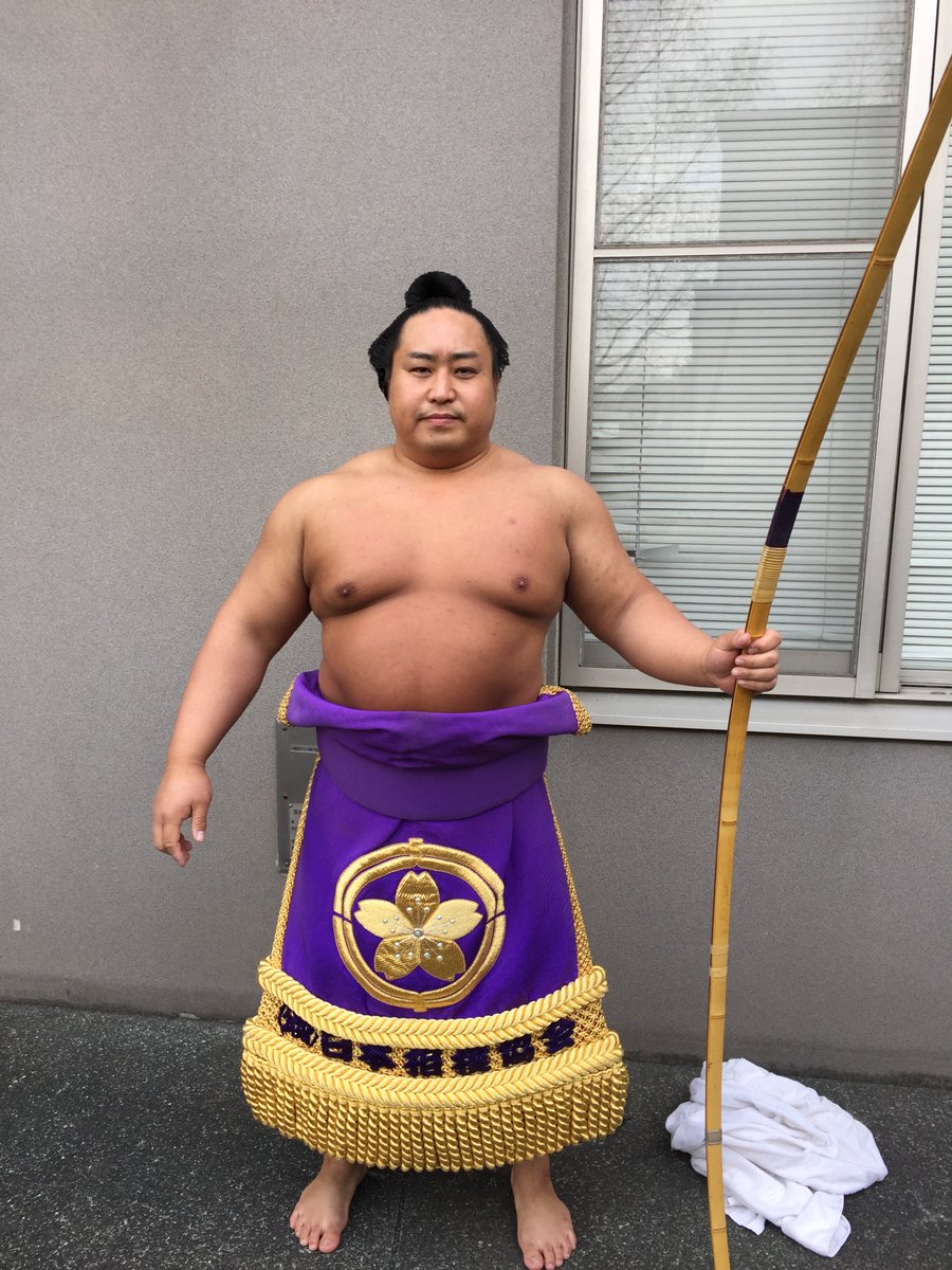 <春巡業@川崎場所>神奈川県出身の春日龍が、弓取りを披露するために川崎場所に特別参加しました。明日は長野県で大相撲松本場所が開催されます