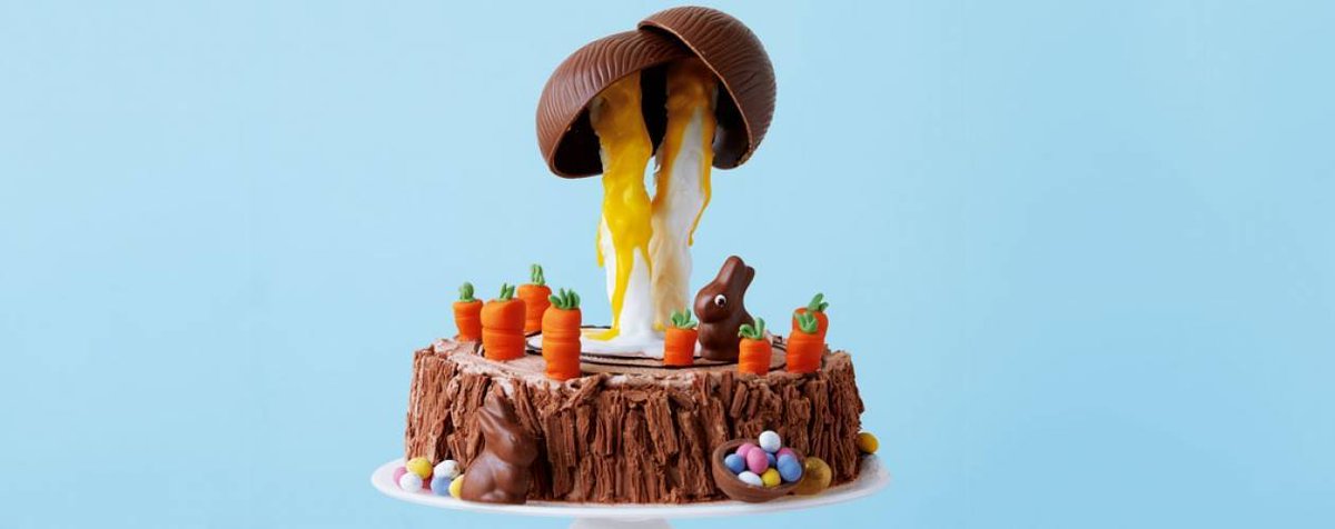 Steal the show this #Easterweekend with our showstopper #goodliving gravity cake #recipe: bit.ly/2ouRgFB
