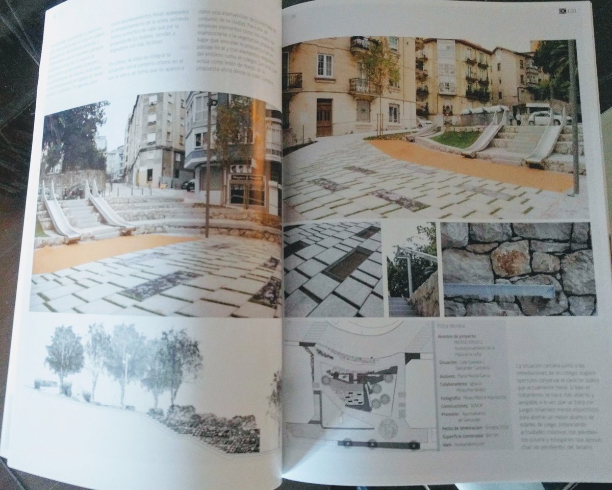 MoreuMestre's tweet photo. Nuestra reforma de la plaza de la Leña de Santander en la revista @DisenoCiudad. #Arquitetura #Espaciopublico. https://t.co/2Ci7wN8MK9 https://t.co/HE4By1J9ao
