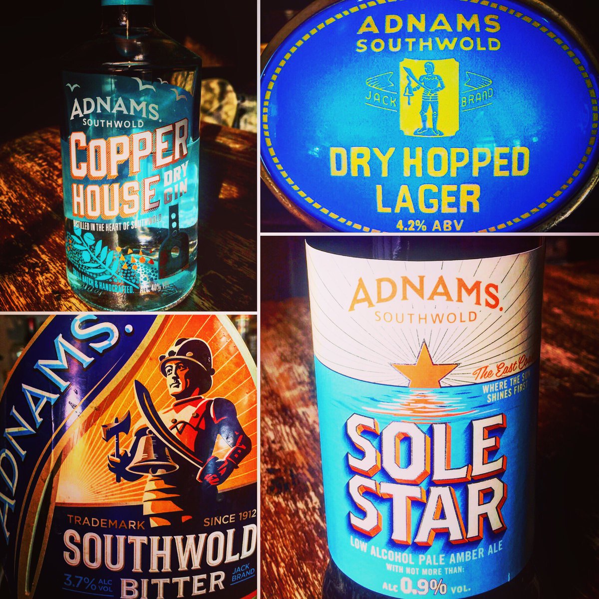 Adnams's tweet image. RT @blackhorseherts: A great selection from Adnams. All available here... what's your favourite tipple?