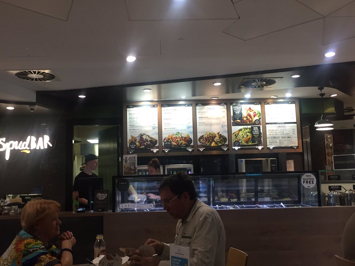 sirlukemcgrath's tweet photo. Welcome #spudbar to #Brisbane great healthy fast food from Melbourne https://t.co/OehliV0DZf