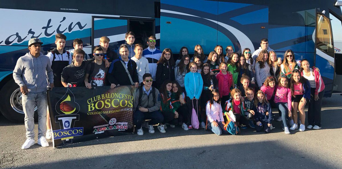CBFHuesca's tweet photo. Rumbo a Gandía para disputar el torneo @vbasket_cup  con @BoscosHuesca. https://t.co/S8SJADhSjr