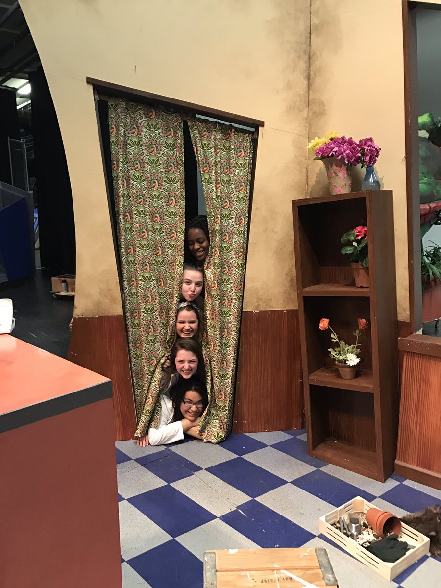KennedyTheater's tweet photo. Spring break rehearsals ✔️
Now it's time for a much needed break before we start our tech week on Monday!!! https://t.co/0MAA0SrpHx