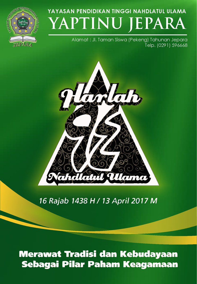 yaptinu's tweet photo. Selamat #Harlah94NU https://t.co/LH3e8UxeeD