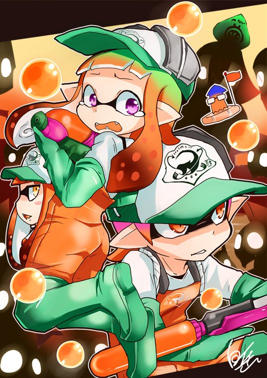 تويتر イカたけ على تويتر スプラトゥーン２絵 サーモンラン面白そうで楽しみ T Co Eeciku04r5