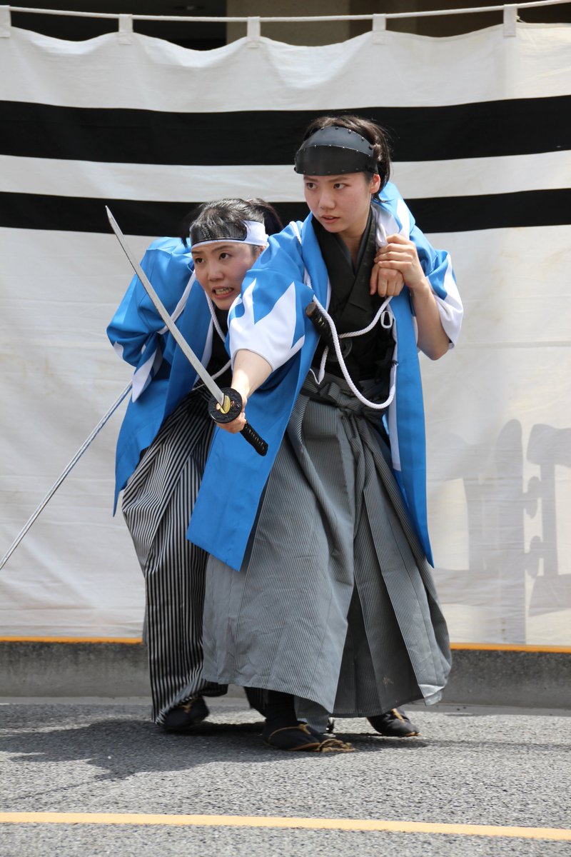 宇塚彩子 En Twitter 今年の新撰組祭は5月14日 日 です 出番の詳細はまだ私も把握してないのでお知らせできませんがよかったら観に来てくださいね 殺陣やります 画像は去年のものです 殺陣 新選組ガールズ 日野