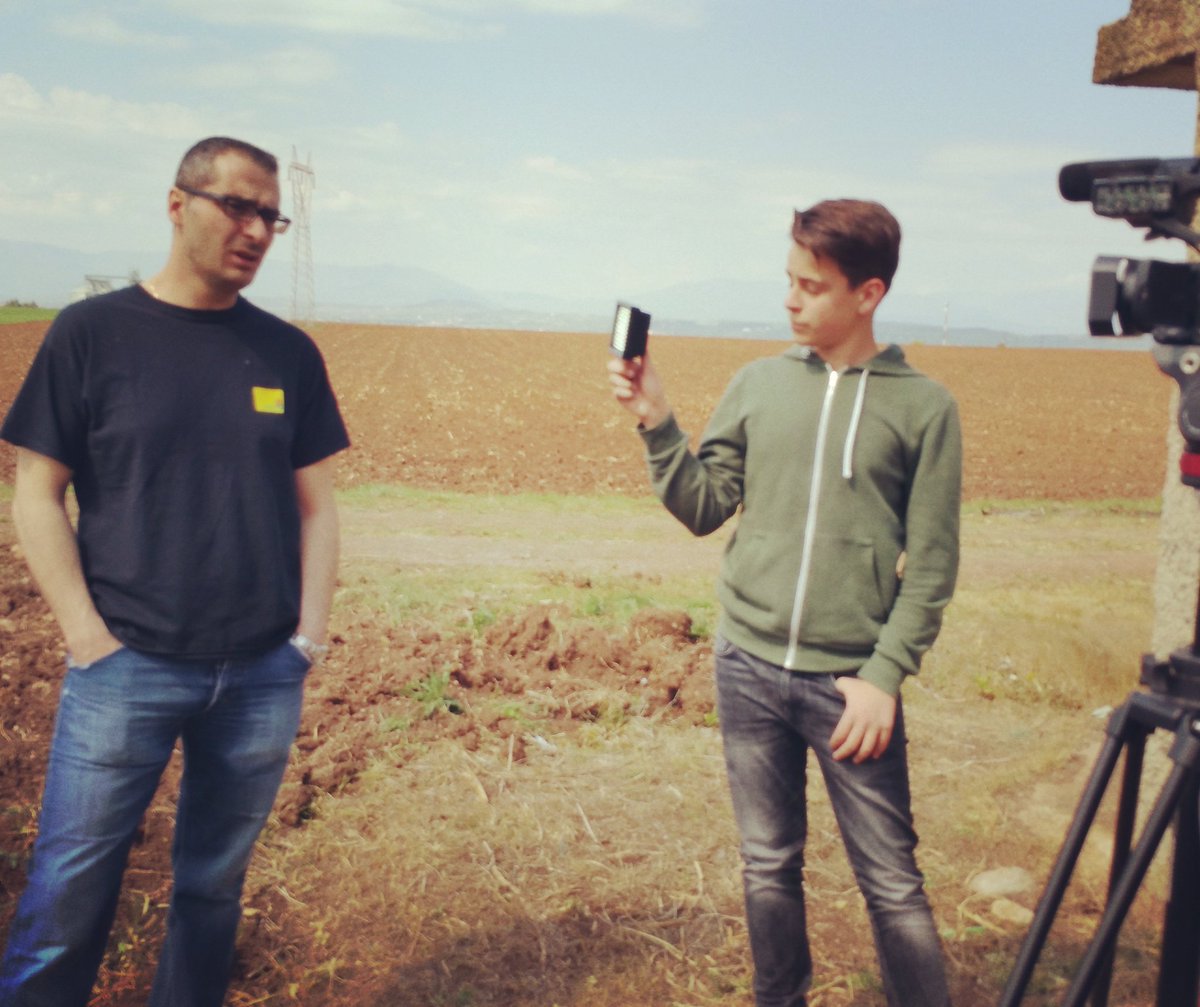 New Storytelling production for #Nexur® in Greece.Spring application to cereals. Nice people understanding the technology behind the product