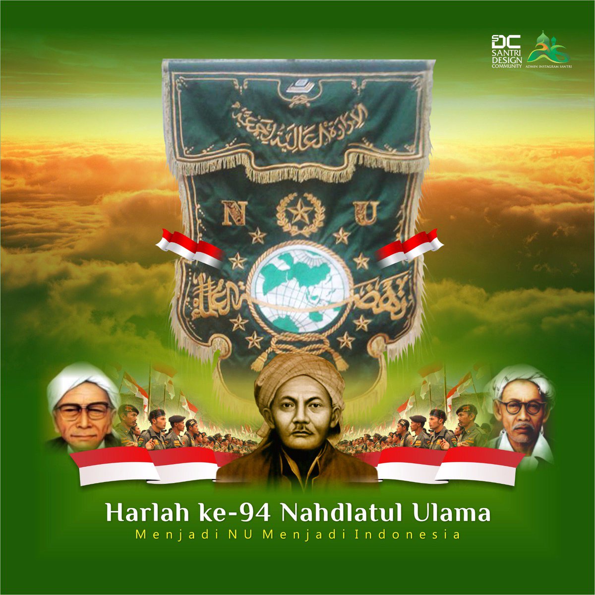 Menjadi NU Menjadi Indonesia #Harlah94NU
