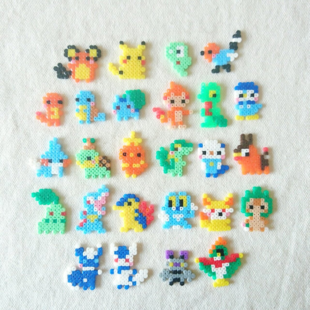 ㅤ ㅤ ばびる ㅤ على تويتر かわいい ポケモンミニ図案いいですよね 私もよく作りました ˊᵕˋ