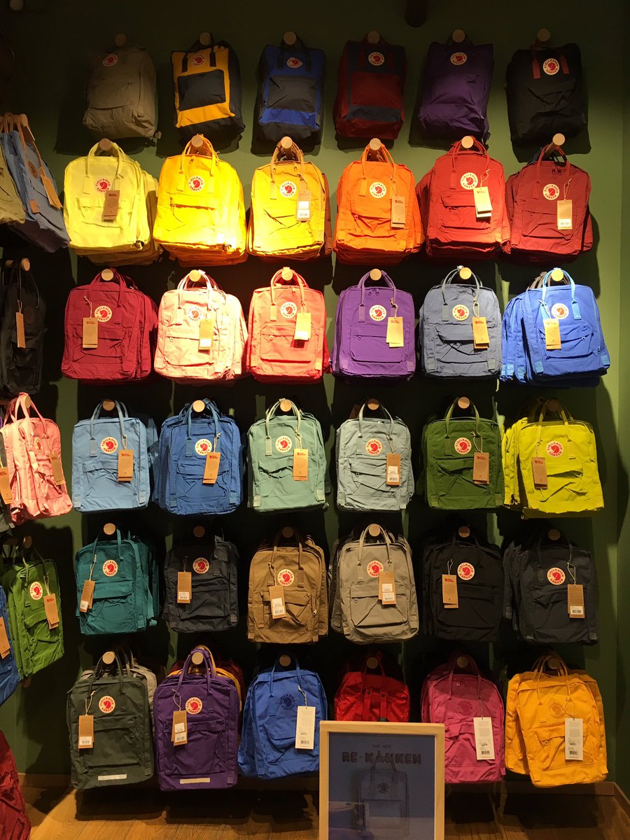 kanken bag all colours