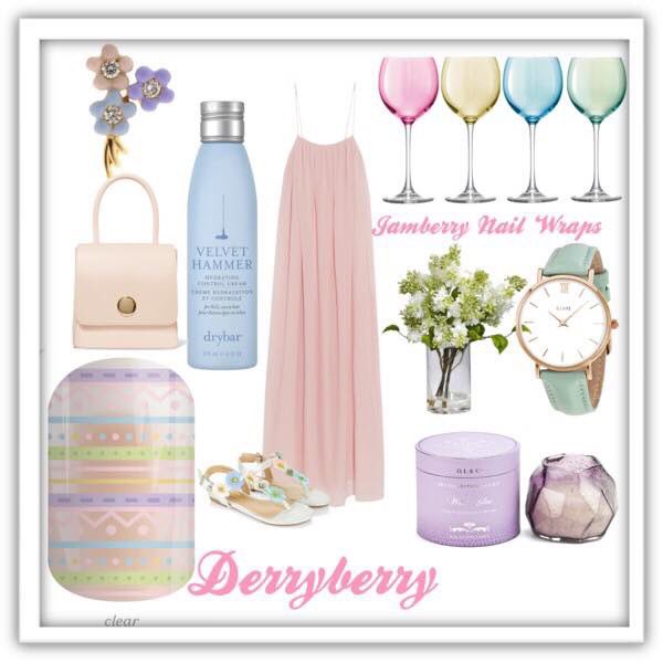 derryberryjam's tweet photo. Soft, romantic #easter look. 
Get your #nail wraps here: https://t.co/xj96R0gqnQ #beauty #jamberry #nailart #nailstagram https://t.co/pkt3VcDyFt