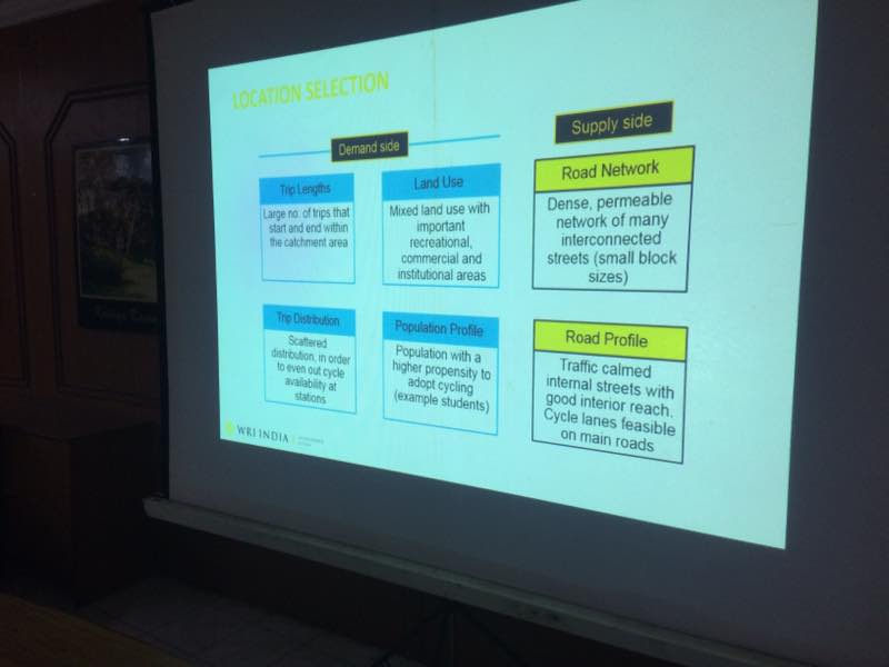 BSCL_BBSR's tweet image. @azrakhan87 sharing the highlights of the proposed #PublicBicycleSharing project to be implemented in Bhubaneswar #PBSinBBSR #SmartCity