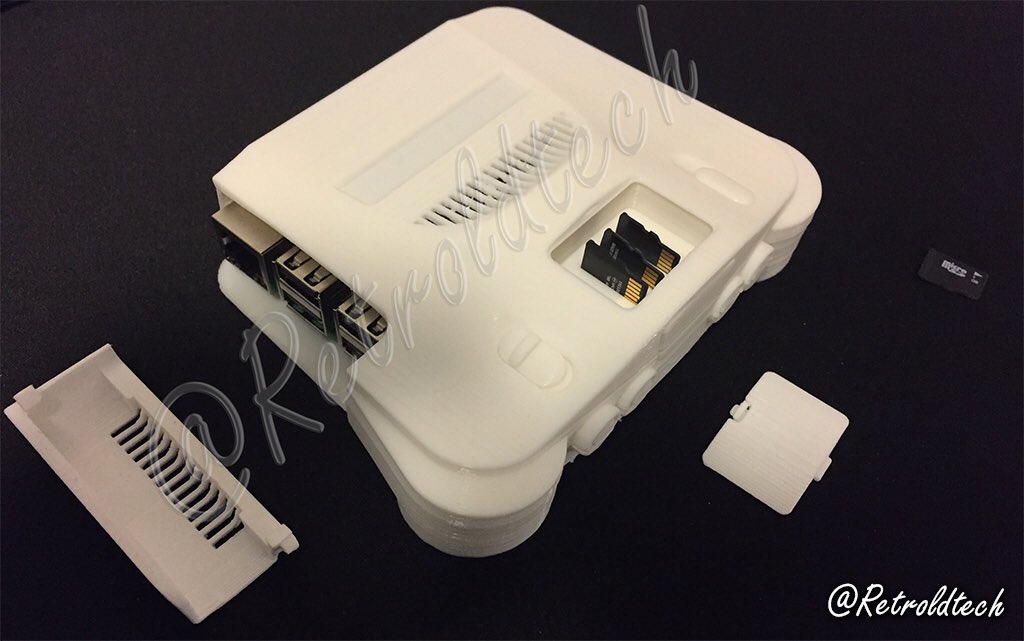 Retroldtech on Twitter "3D printed Nintendo 64 N64 case for 