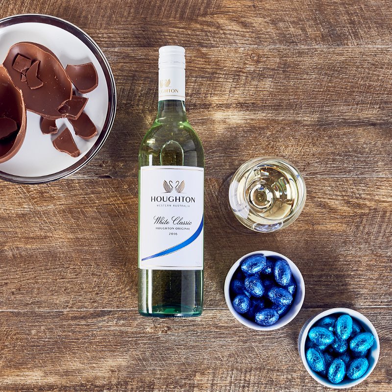 Easter... the only time to put all your eggs in one basket!  #HoughtonWines