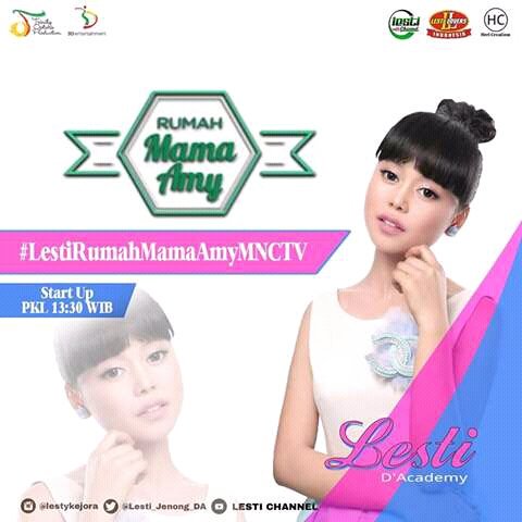 Kita mulai Hastag nya  no spam no typo  
#LestiRumahMamaAmyMNCTV