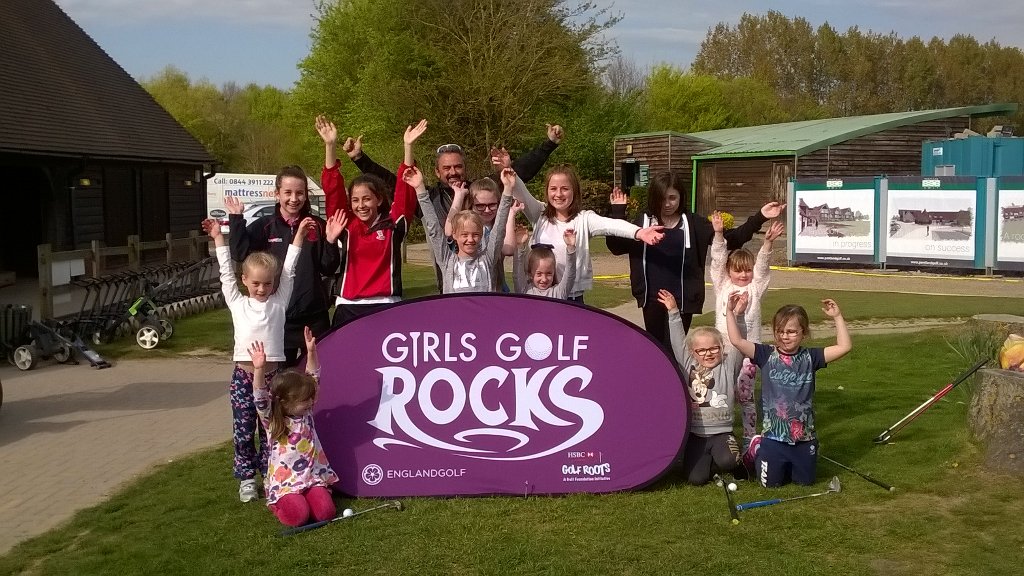 Golf_Kent's tweet photo. Another successful #GirlsGolfRocks Free Taster Session, yesterday, at @BoughtonGolf. So many girls enjoying Golf! https://t.co/Tdk6on0aa9