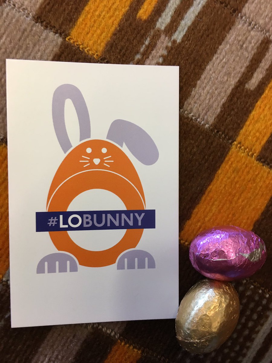 My last London commute and the #lobunny pays a visit. Thanks @LDNOverground
