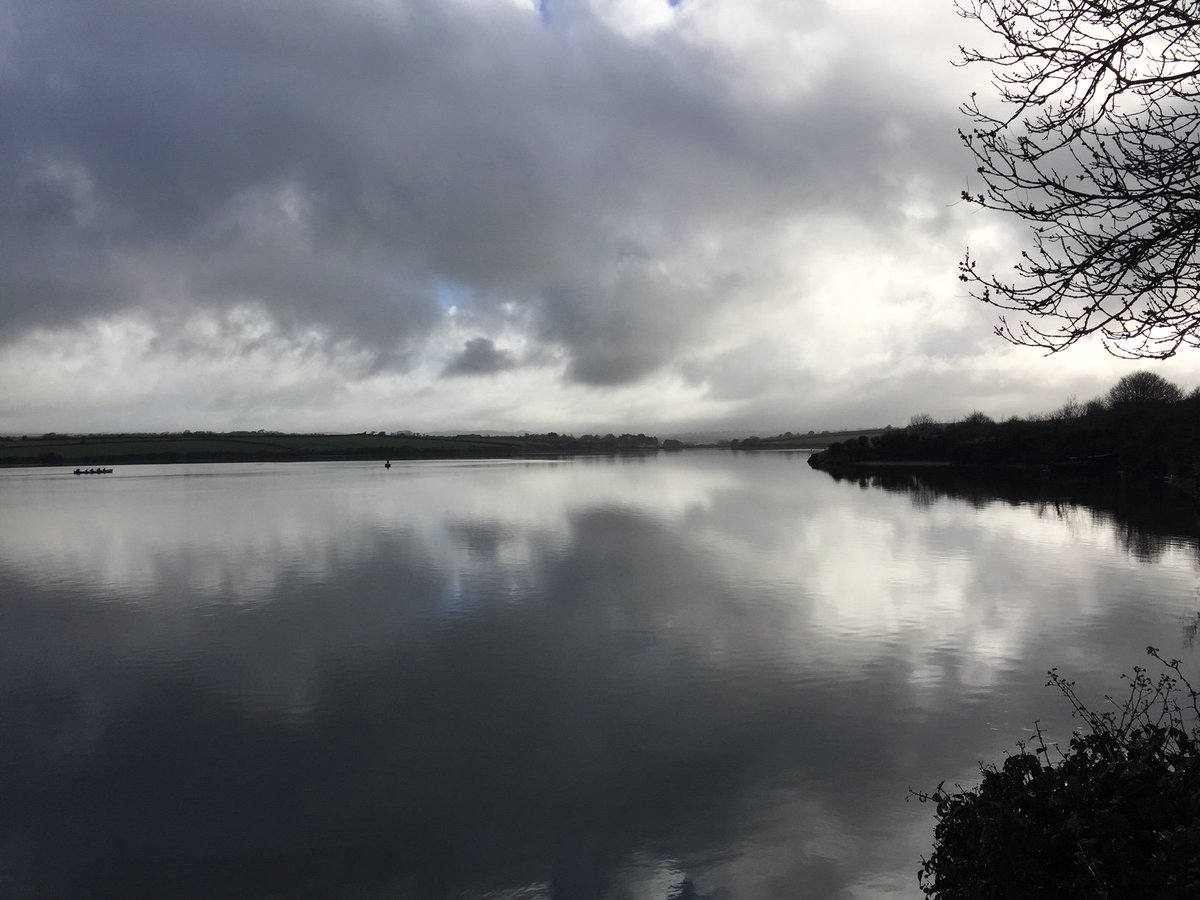 Perfect stillness early morning on the Camel Trail #cameltrail #wadebridge #cornwall #sunrise #padstow #bikehire #cyclehire #bigsky