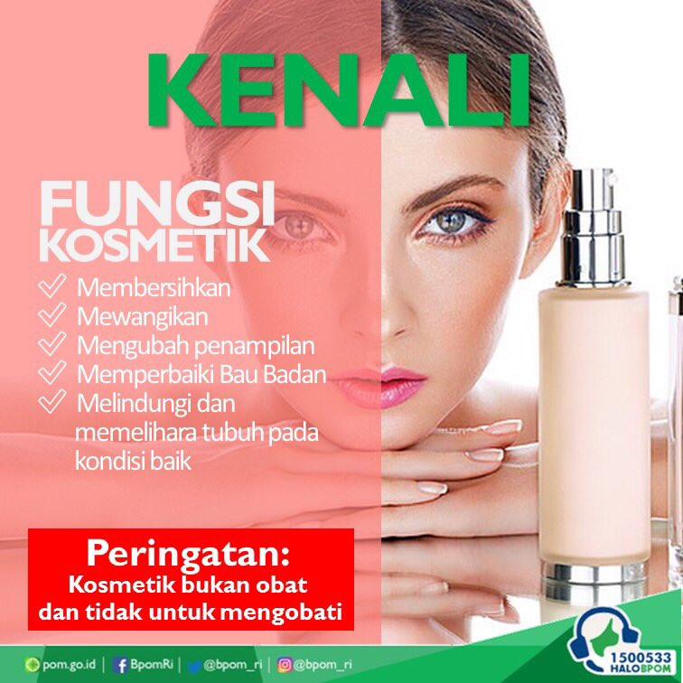 Sobat Humas, pasti pernah dengar atau mungkin pengguna produk kosmetik. Nah berikut adalah info dari <a href="/BPOM_RI/">Badan Pengawas Obat dan Makanan Republik Indonesia</a> soal #KenaliKosmetik